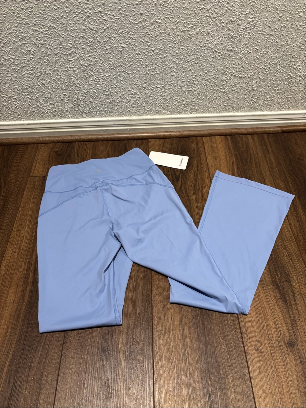 lululemon athletica pastel blue flared yoga leggings - Picture 3 of 6